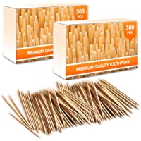 Mobi Lock Palillos de Madera de bambú Extra higiene- brochetas o Manualidades | 1000 Piezas